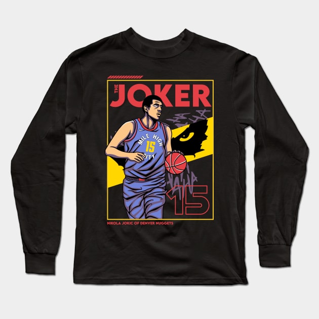 THE JOKER Long Sleeve T-Shirt by imkram2x